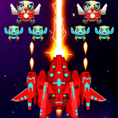 Galaxy Attack: Chicken Shooter Icono