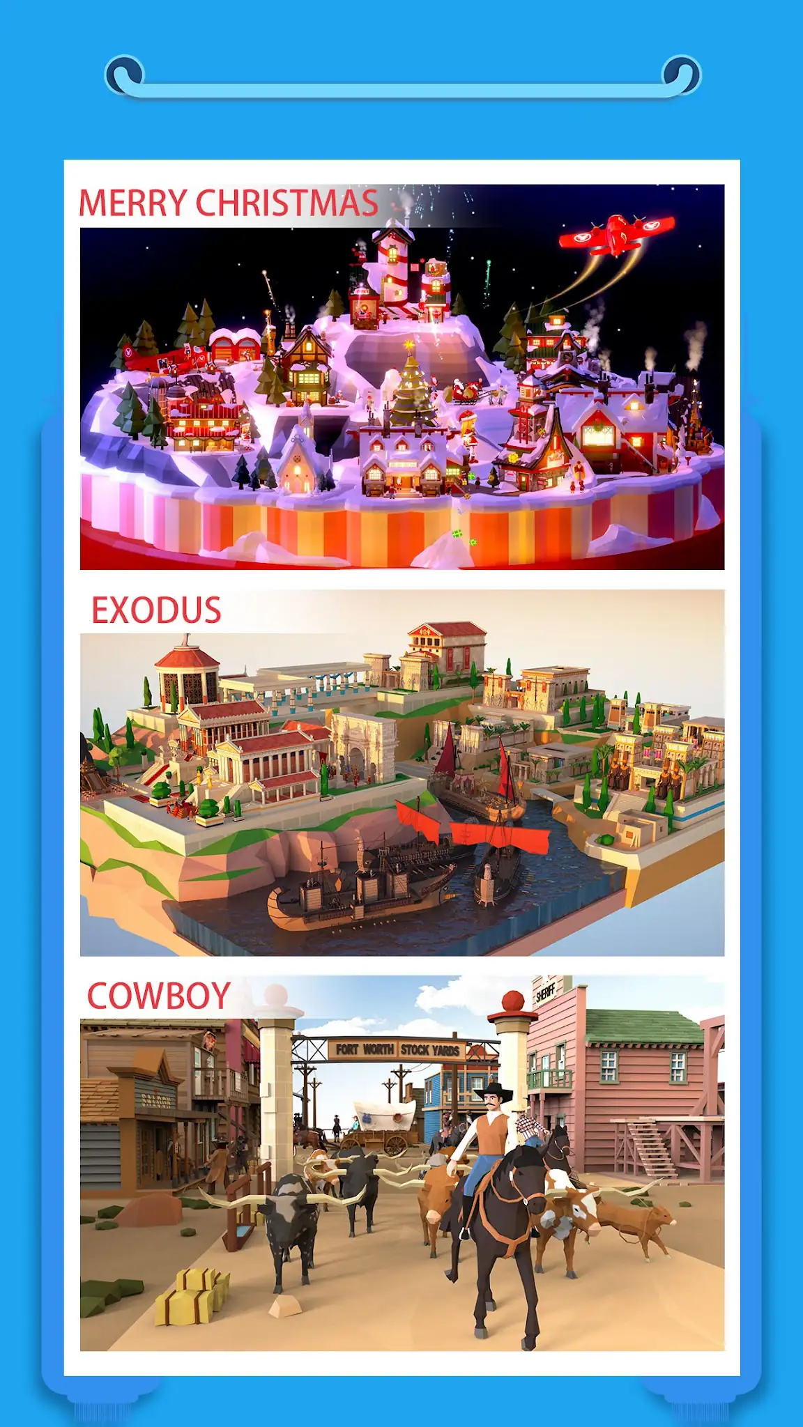 Captura de tela Pocket World 3D 3