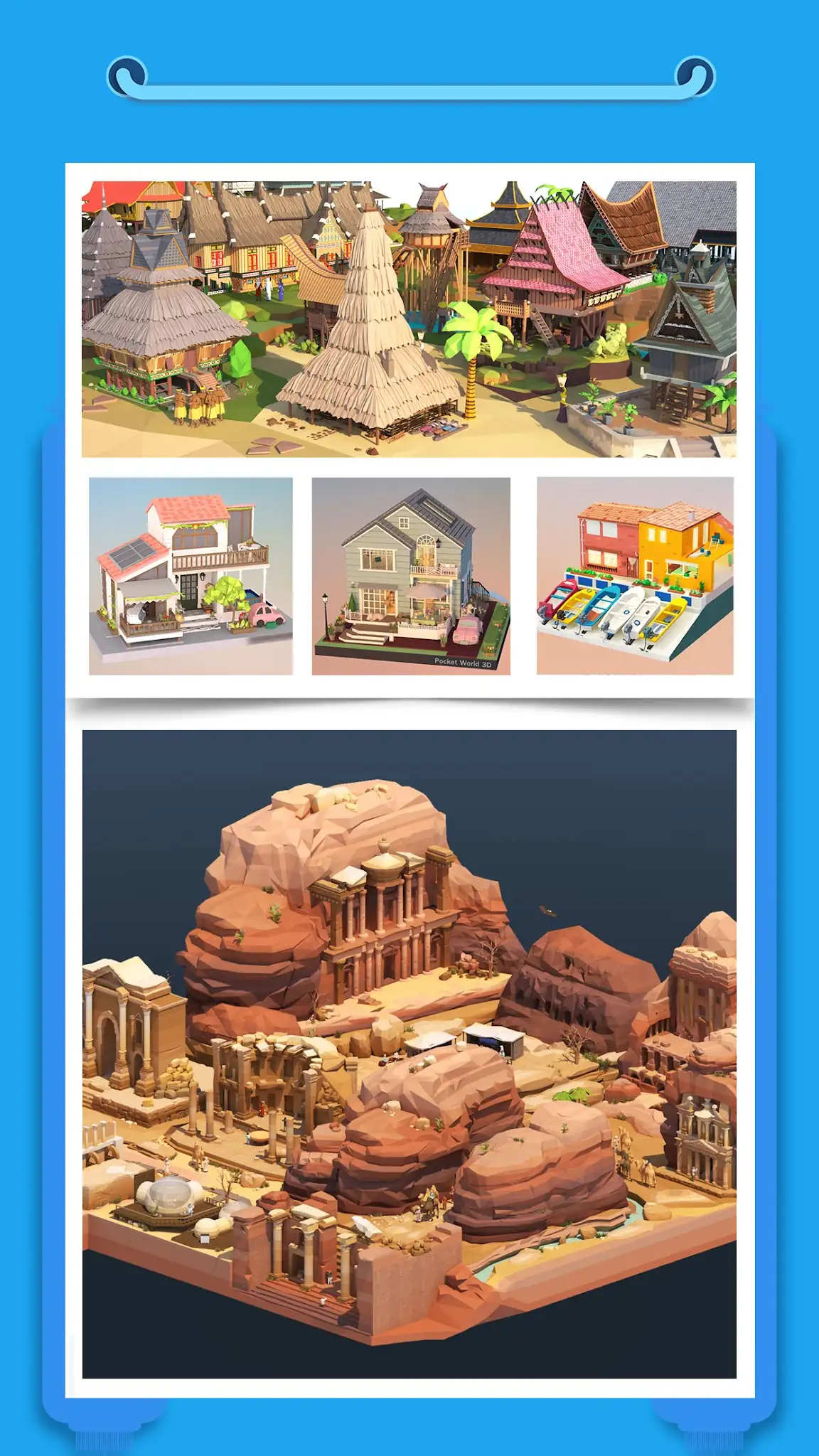 Captura de tela Pocket World 3D 5