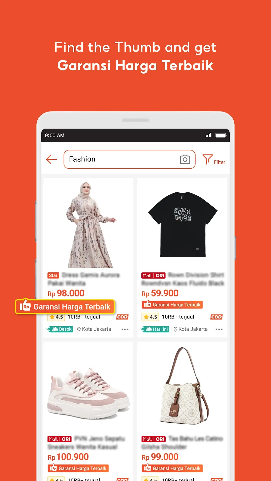 Snímek obrazovky Shopee Indonesia 4