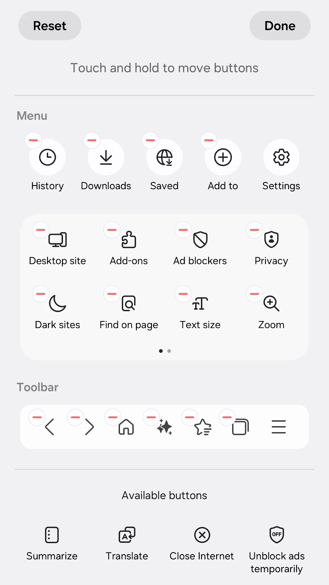 Samsung Browser screenshot 5