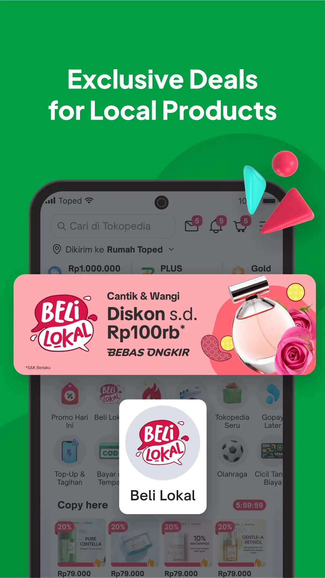 Screenshot Tokopedia 2