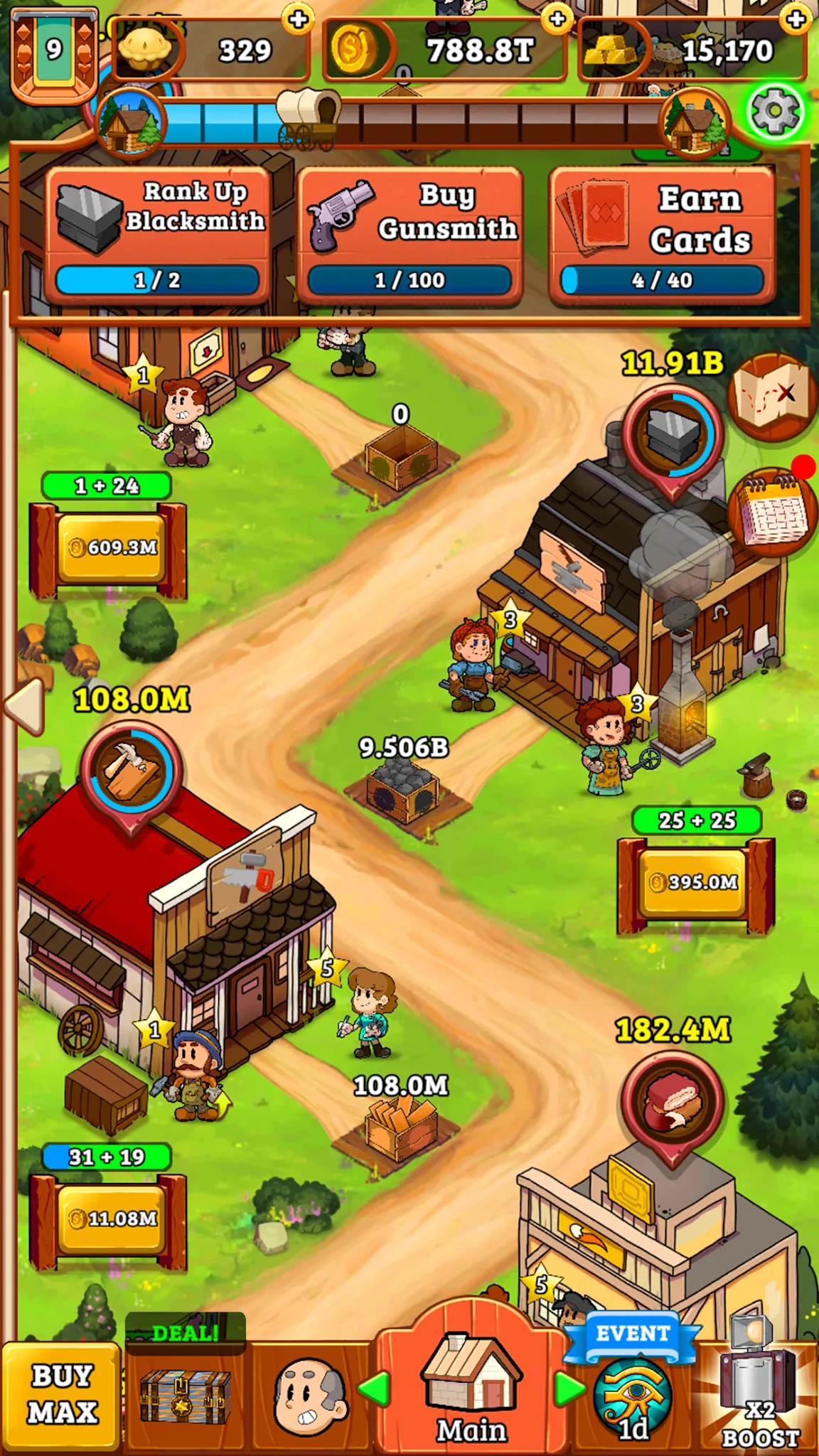 Screenshot Idle Frontier: Tap Town Tycoon 7