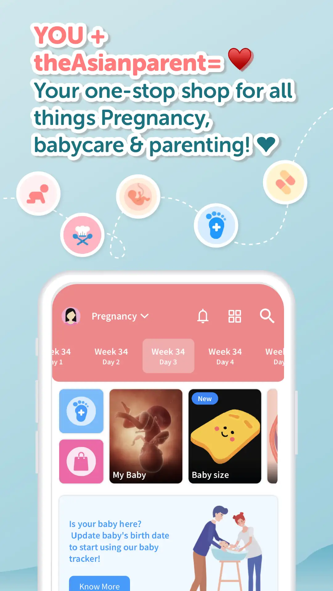 Asianparent: Pregnancy & Baby स्क्रीनशॉट 1