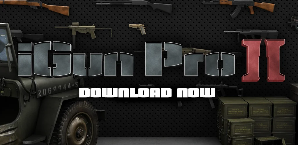 iGun Pro 2: Realistic Gun Sim खेल Android के लिए कवर आर्ट