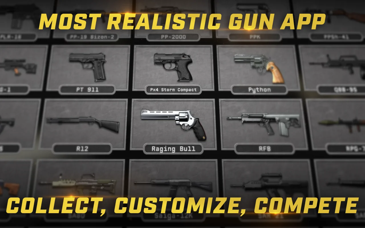 iGun Pro 2: Realistic Gun Sim स्क्रीनशॉट 7