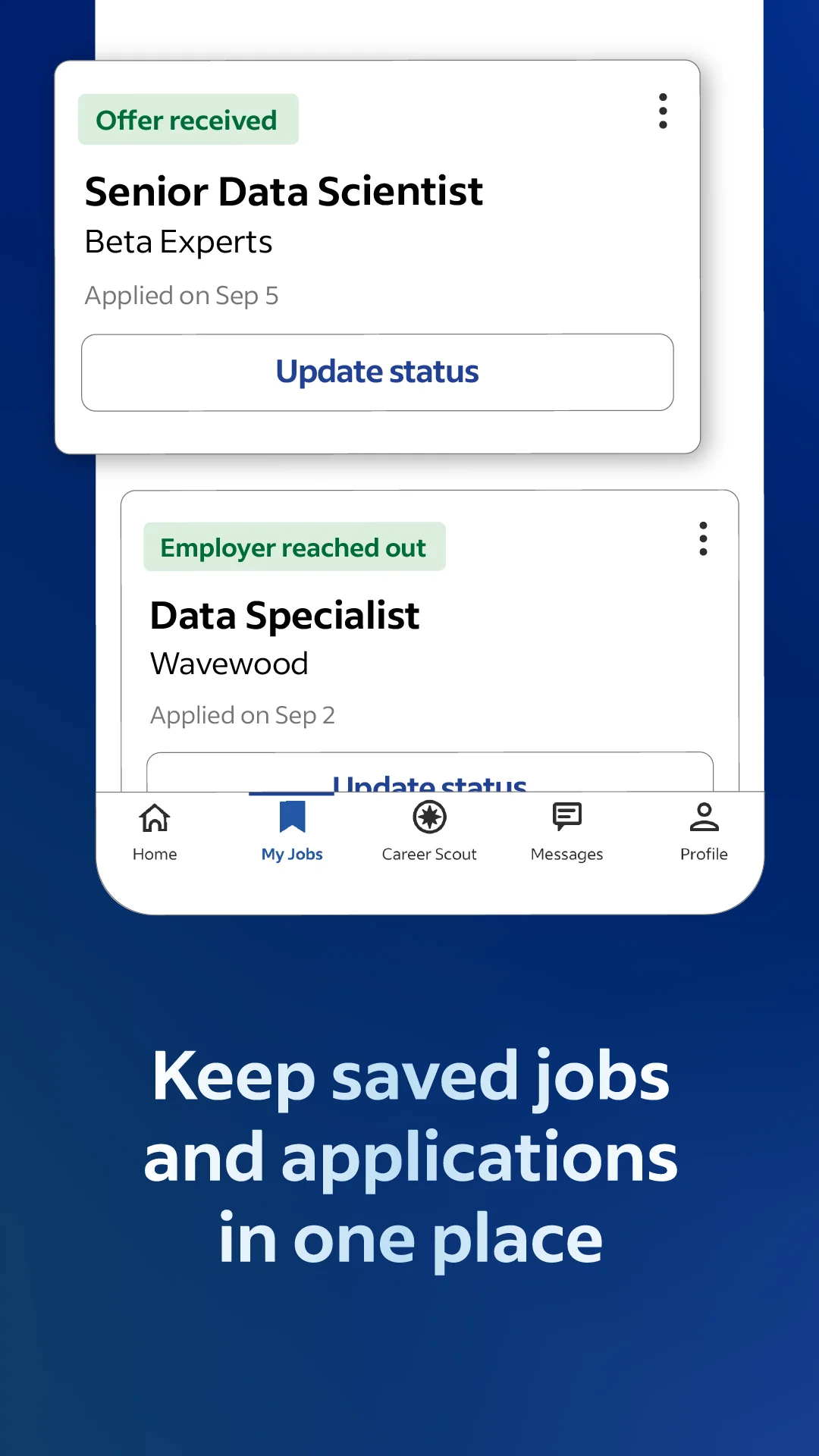 Скріншот Indeed Робота 7