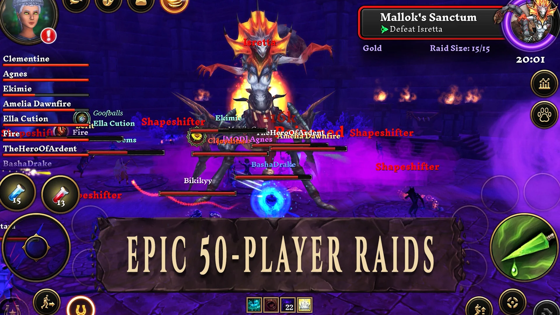 Ekran Görüntüsü Villagers & Heroes - MMORPG 2