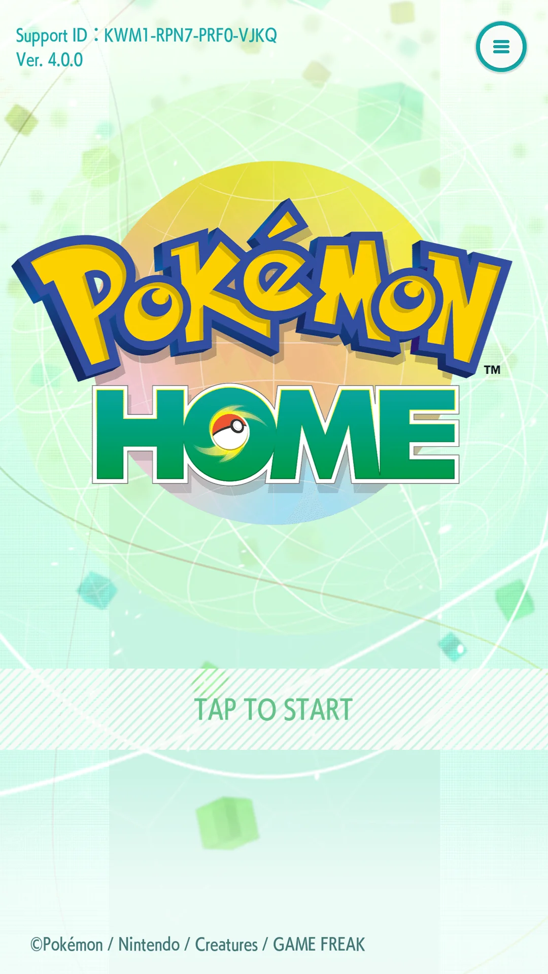 Ekran Görüntüsü Pokémon HOME 1