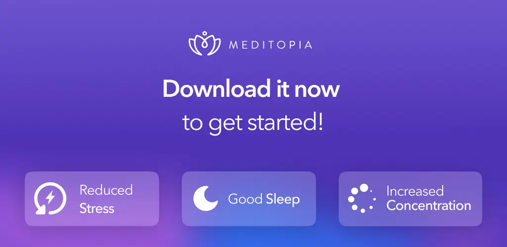 Meditopia aplikacja okładka dla Androida