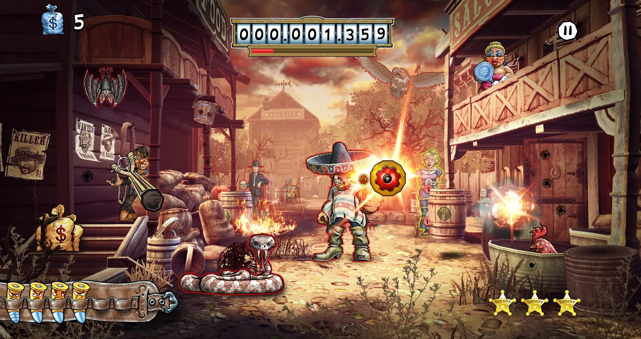 Screenshot Mad Bullets 2