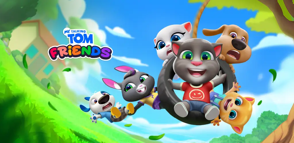 My Talking Tom Friends gra okładka dla Androida
