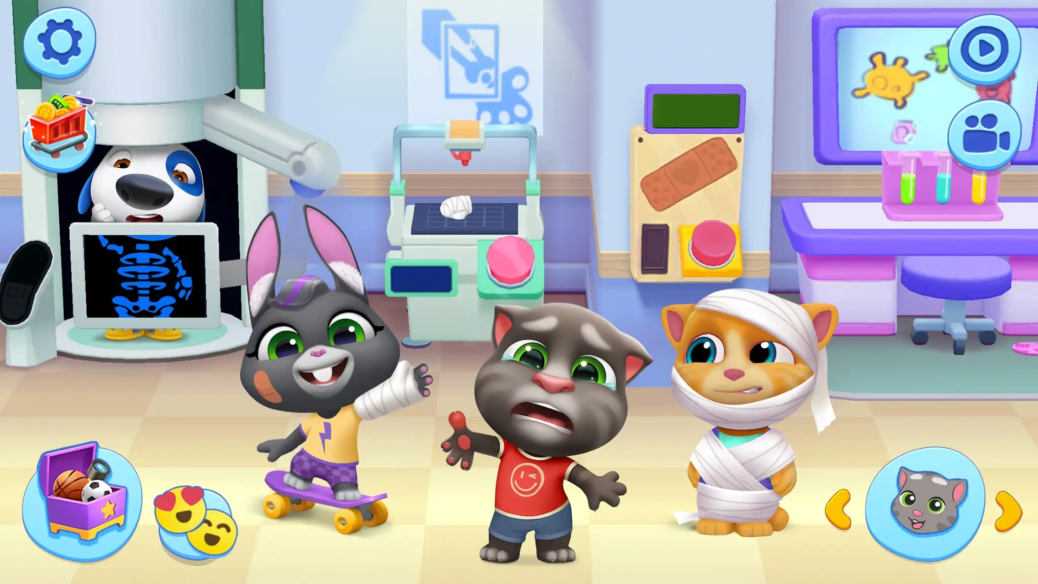 Zrzut ekranu My Talking Tom Friends 2