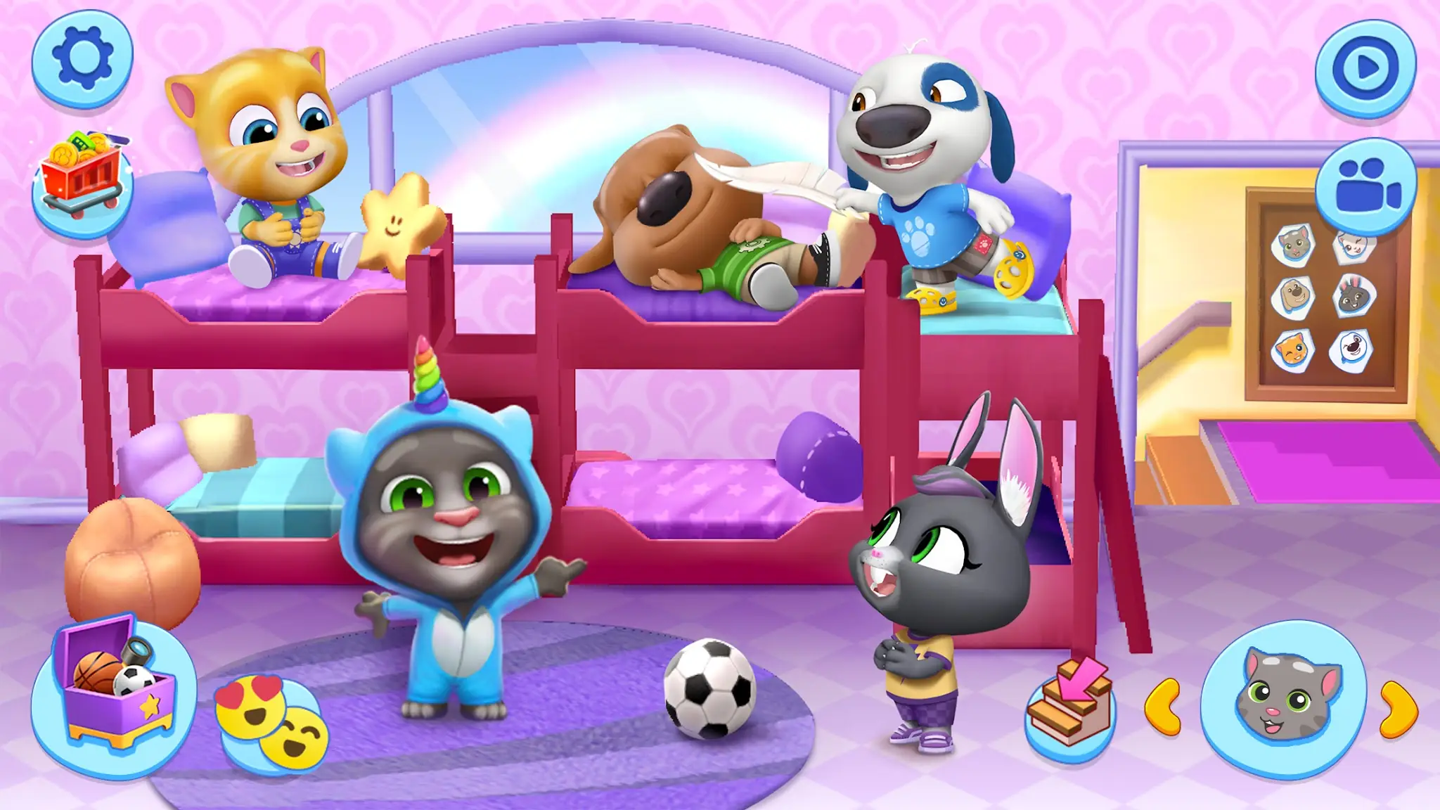 Zrzut ekranu My Talking Tom Friends 3