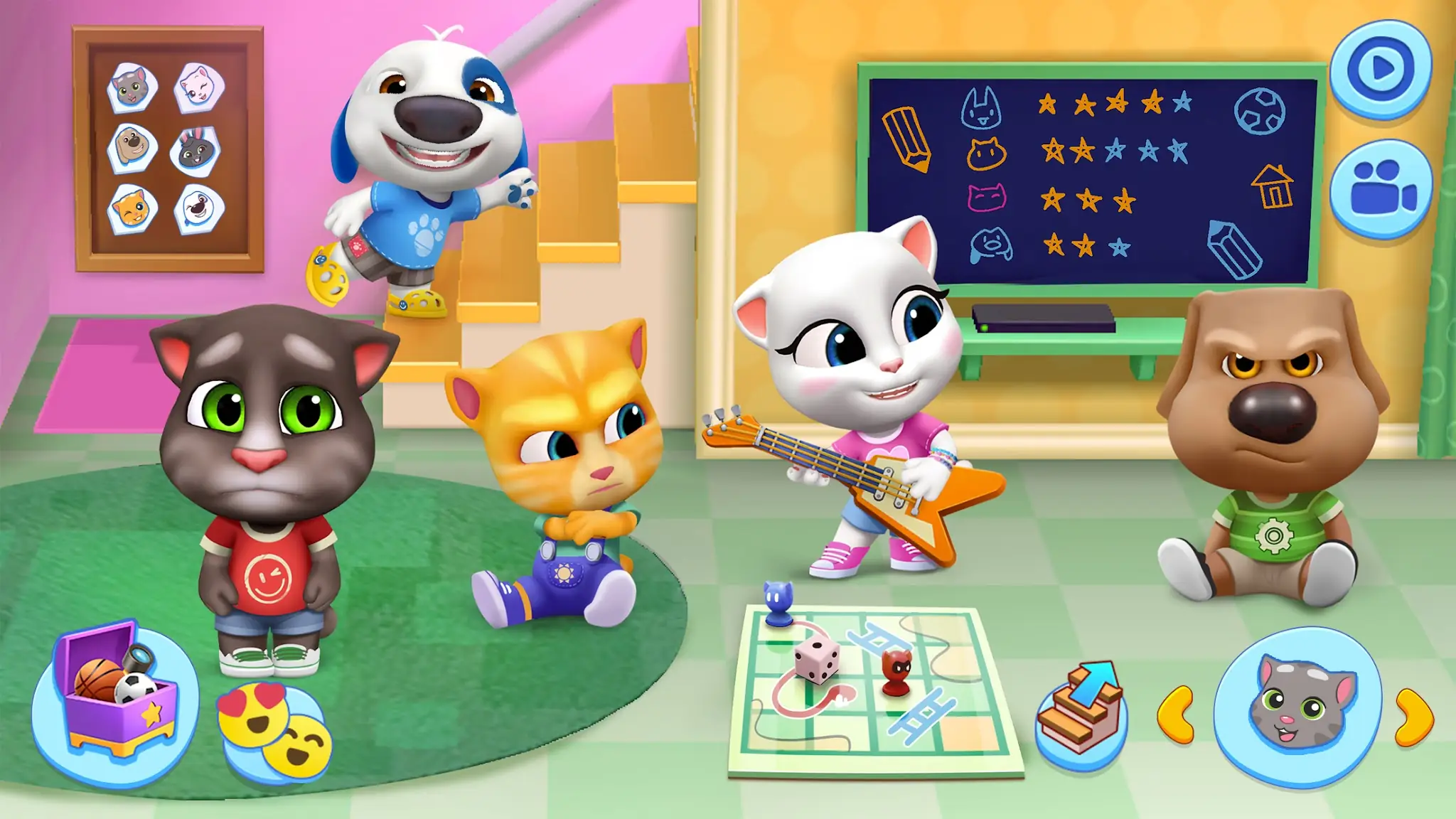 Zrzut ekranu My Talking Tom Friends 4