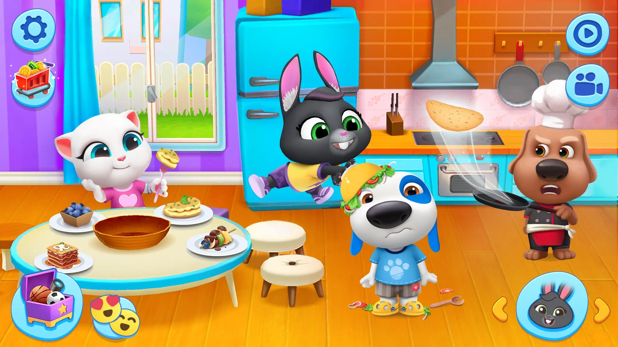 Zrzut ekranu My Talking Tom Friends 6