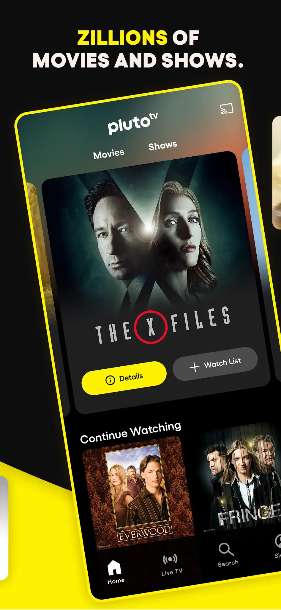 PlutoTV: Stream Free Movies/TV 截图 2