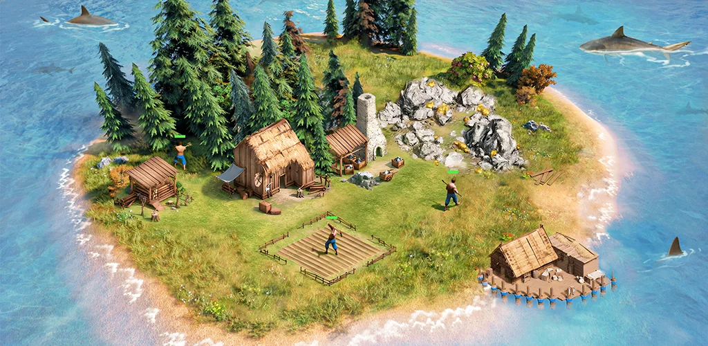 Rise of Castles: Ice and Fire game cover art for Android