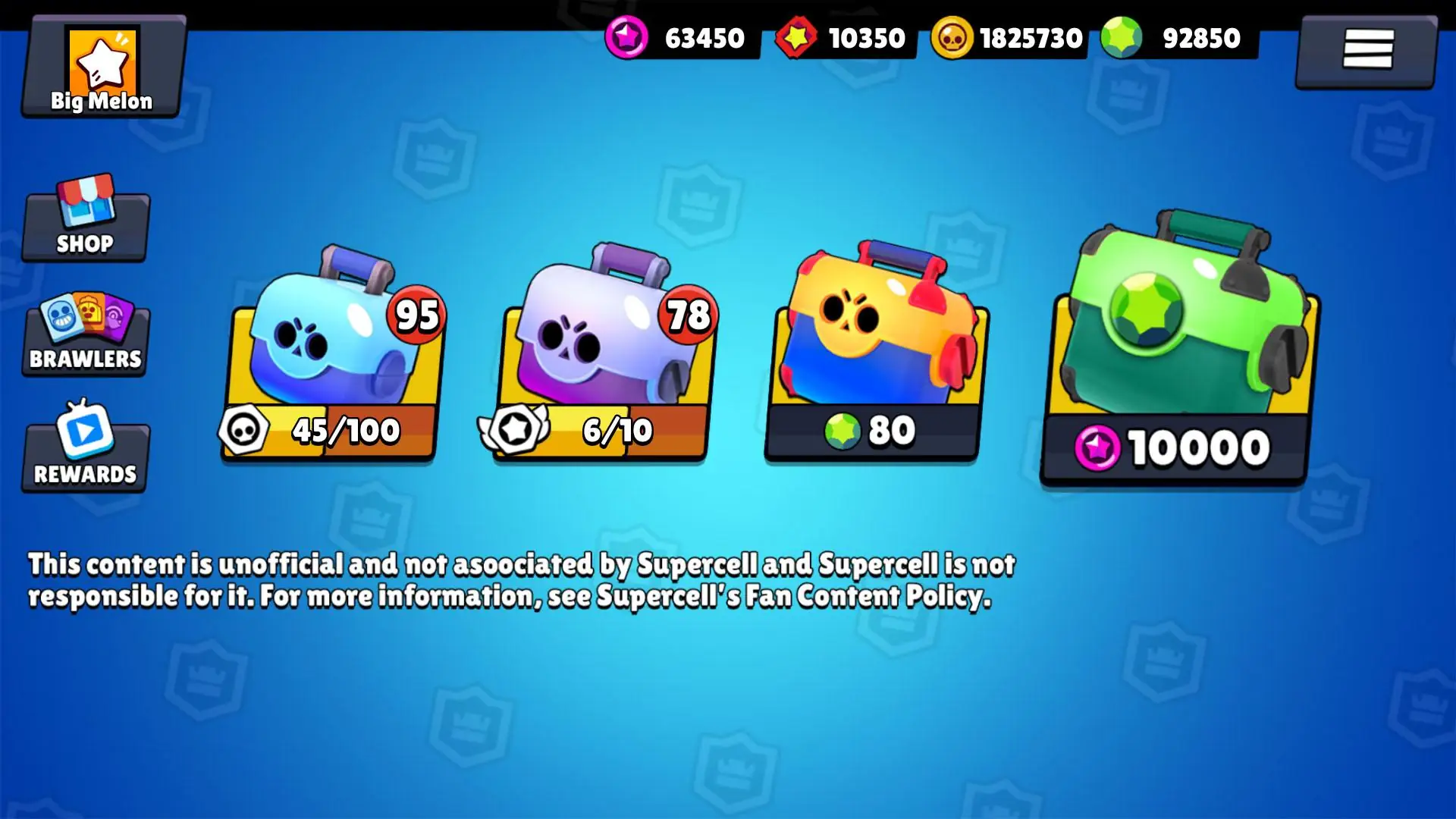 Captura de pantalla Simulador de Caja para Brawl S 2