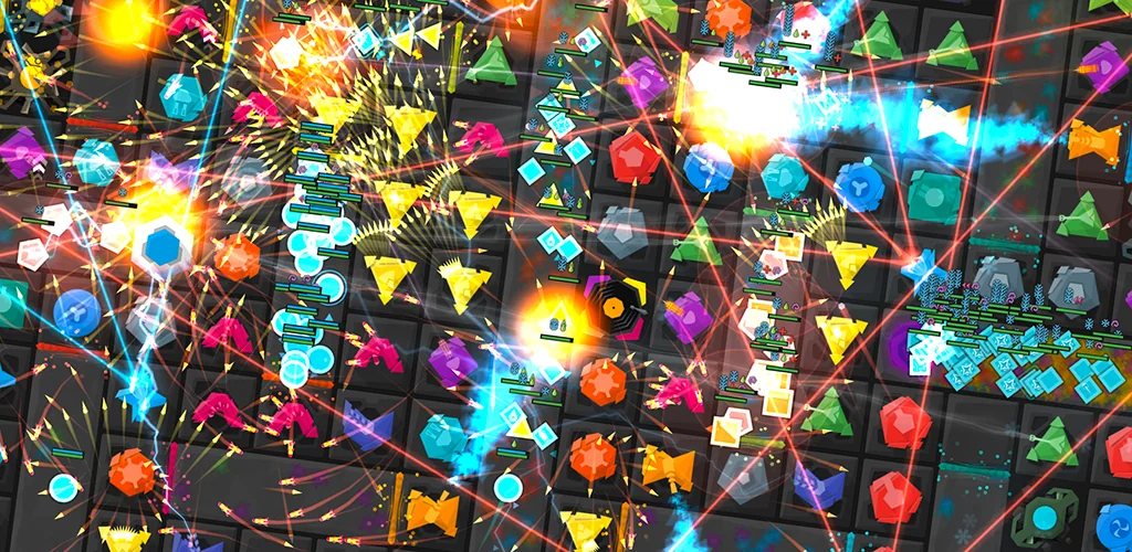 Infinitode 2 لعبة غلاف فني للأندرويد