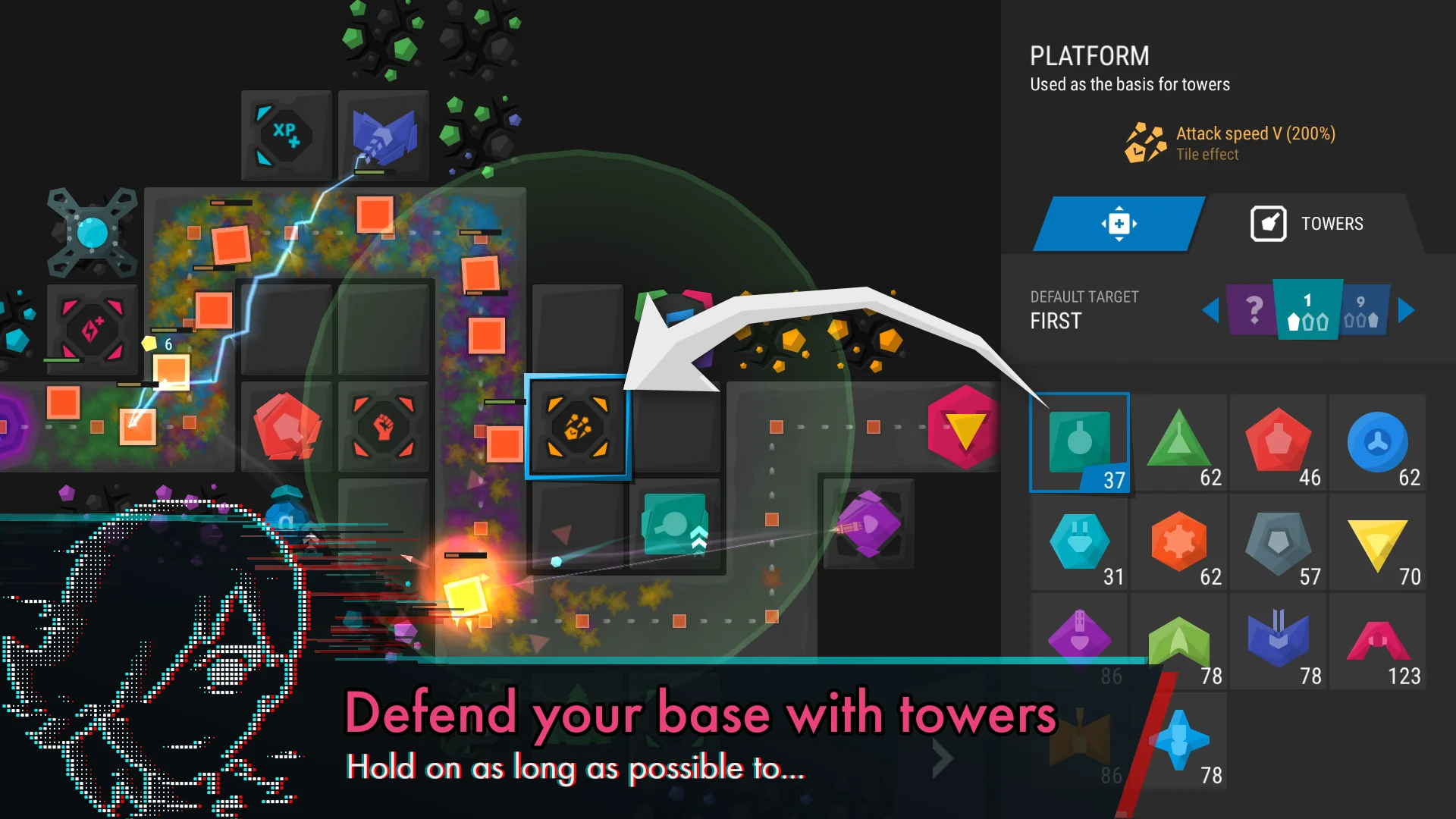 لقطة شاشة 1 لـ Infinitode 2