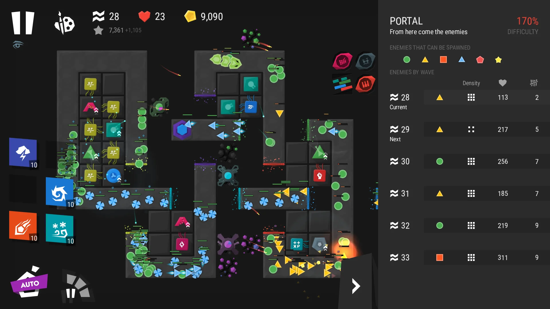 لقطة شاشة 7 لـ Infinitode 2