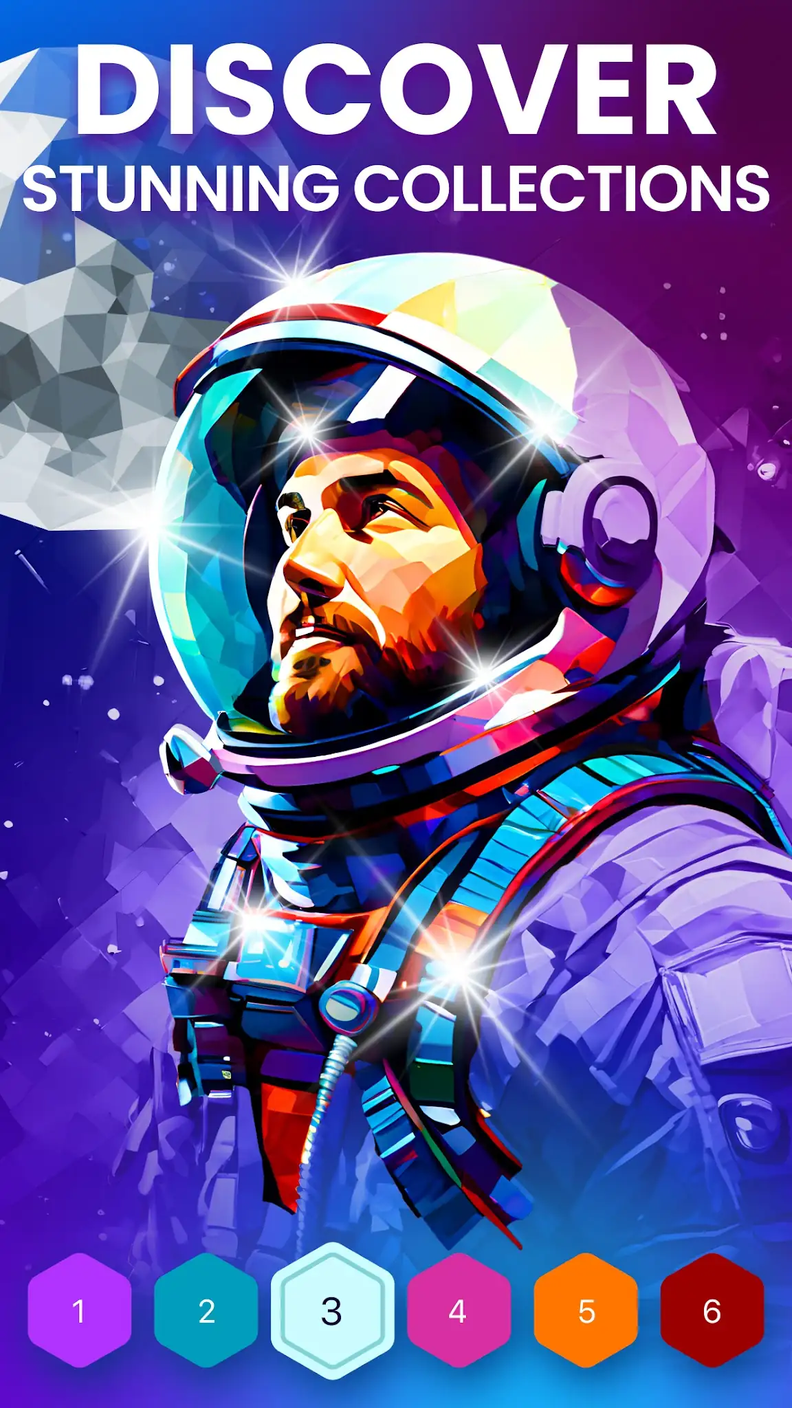 Polygon Раскраска по Цифрам 3d скриншот 2