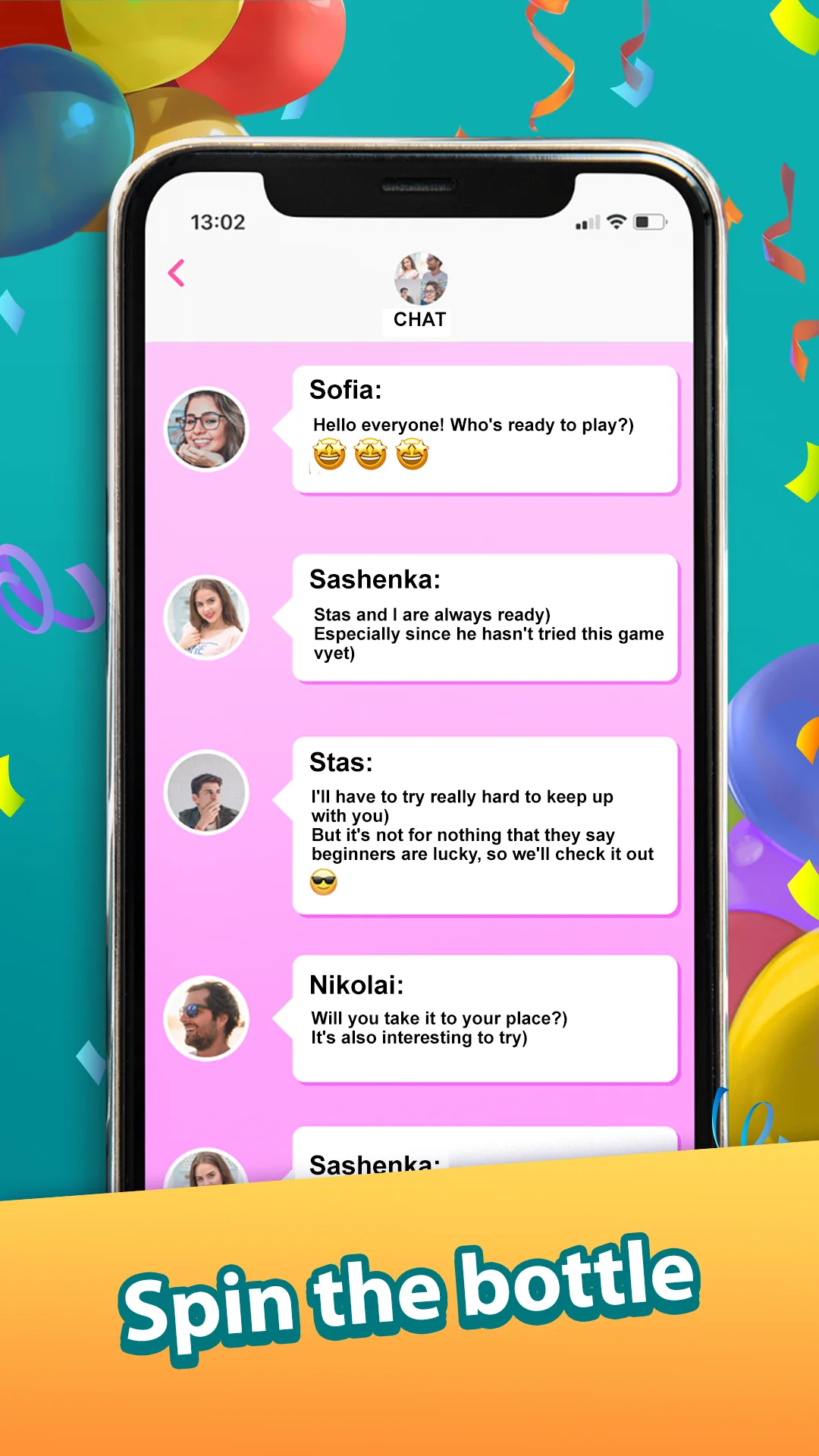 Screenshot Kiss Me: Party Bottle Game 1