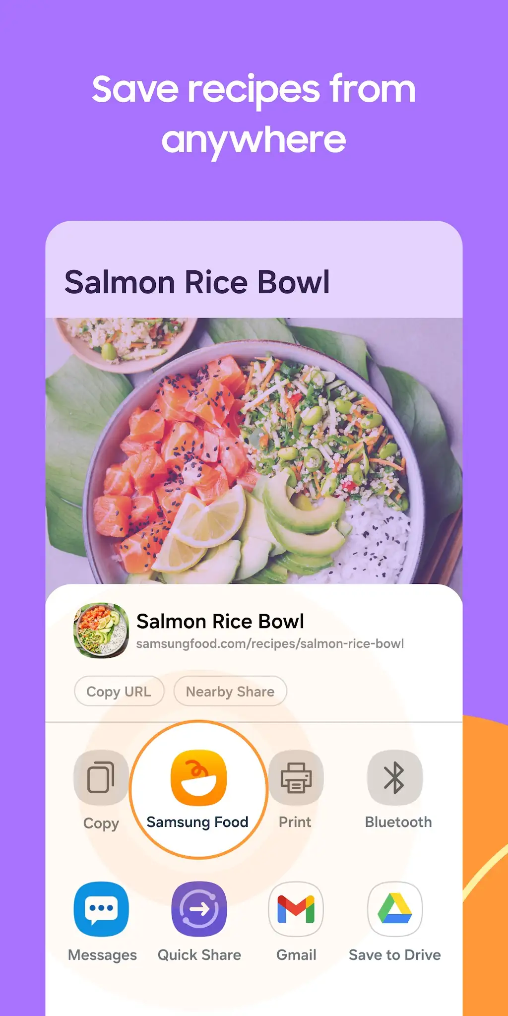 Captura de tela Samsung Food: Meal Planner 5
