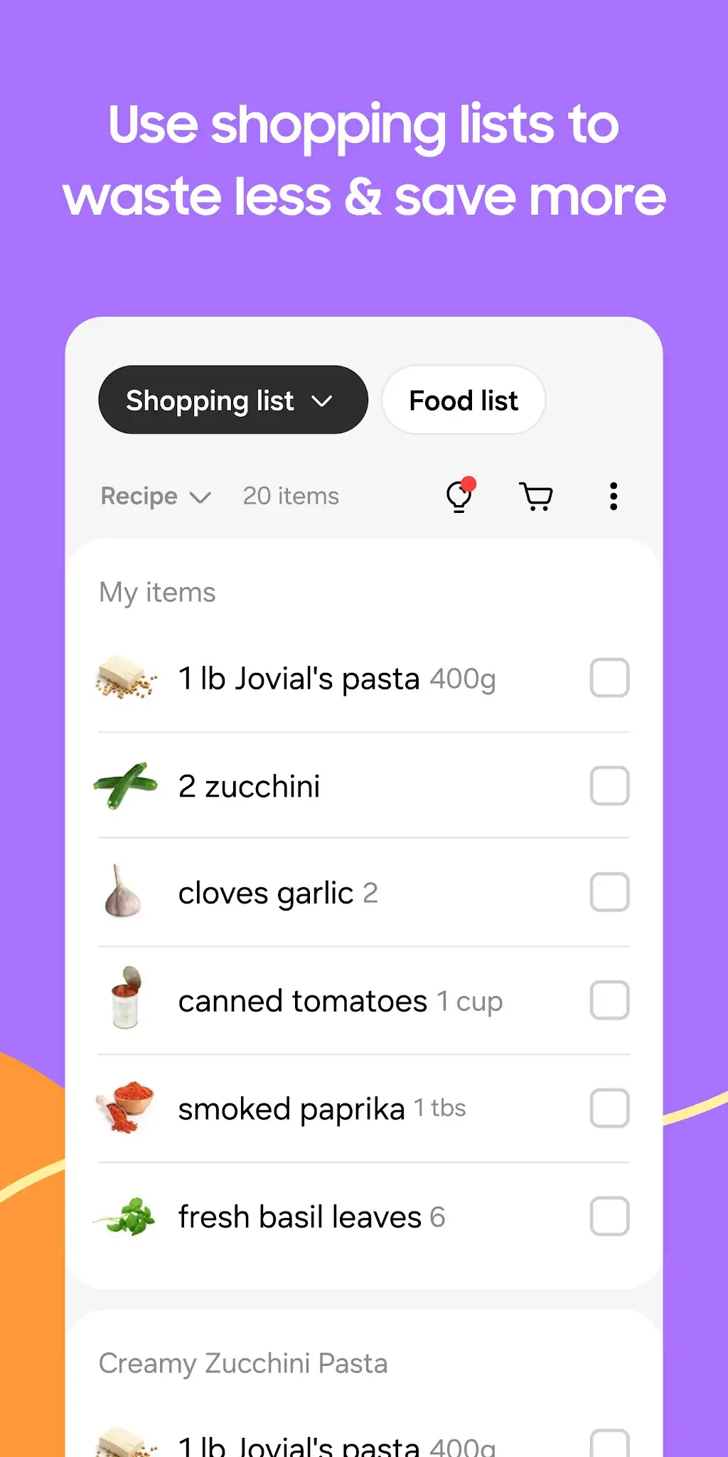 Captura de tela Samsung Food: Meal Planner 6