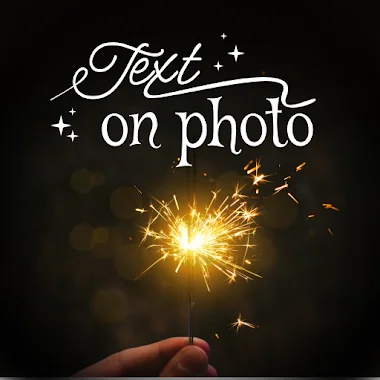 Text On Photo - Text Art आइकन