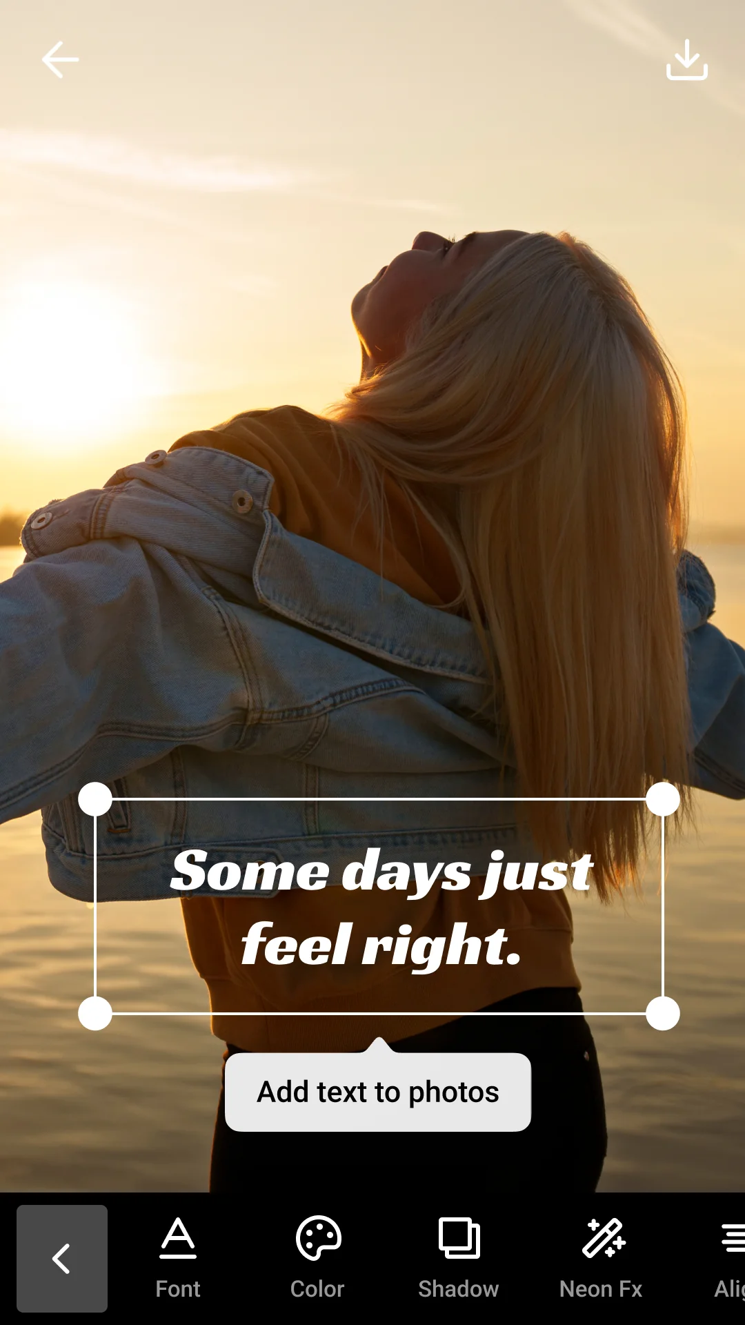 Screenshot Text On Photo - Text Art 2