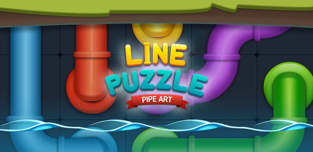 android için Line Puzzle: Pipe Art oyun kapak resmi