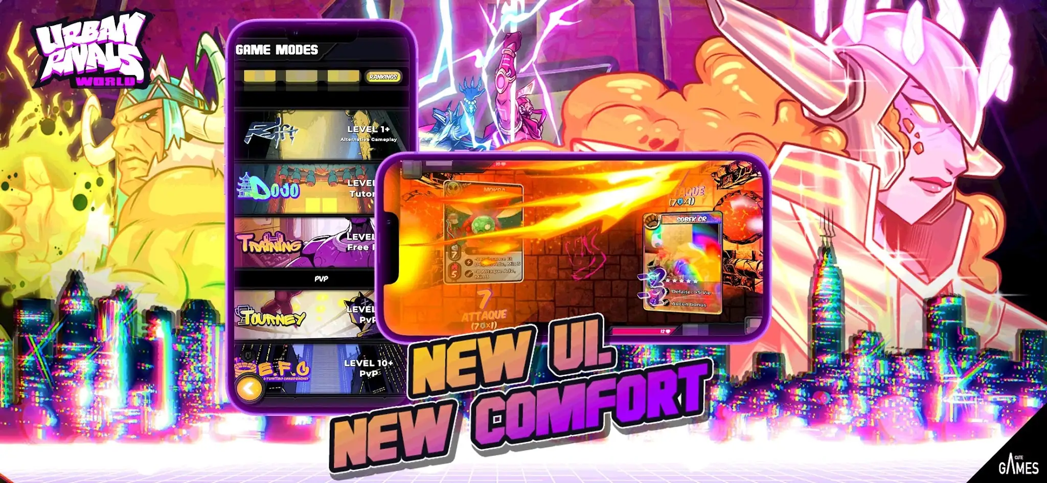 Screenshot Urban Rivals 4