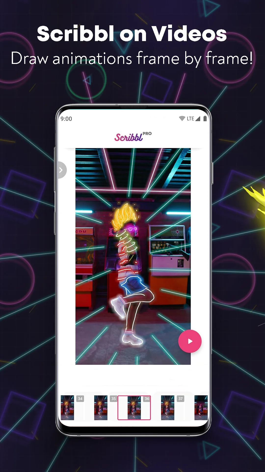 لقطة شاشة Scribbl - Photo & Video Effect %د