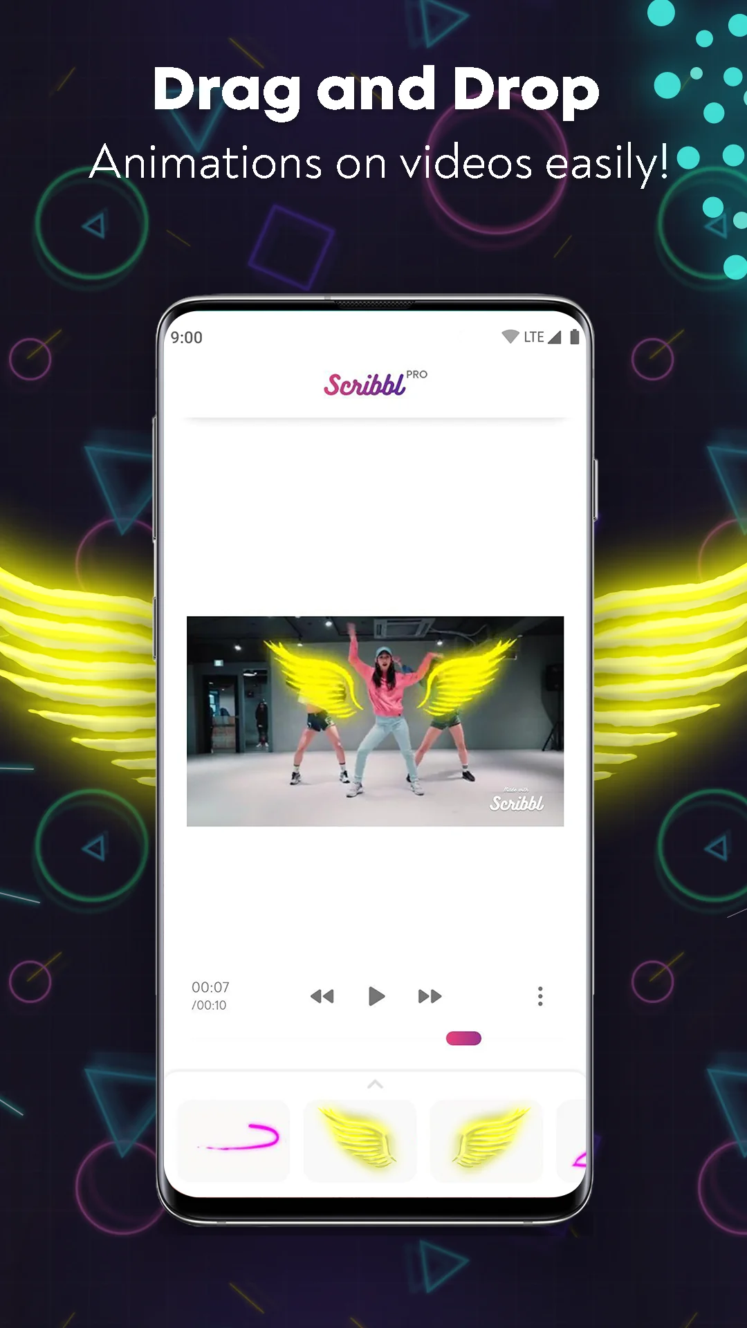 لقطة شاشة Scribbl - Photo & Video Effect %د