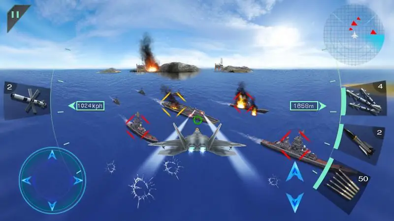 Скриншот Воздушные битвы 3D 5