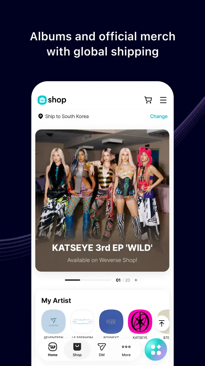 Ekran Görüntüsü Weverse 8