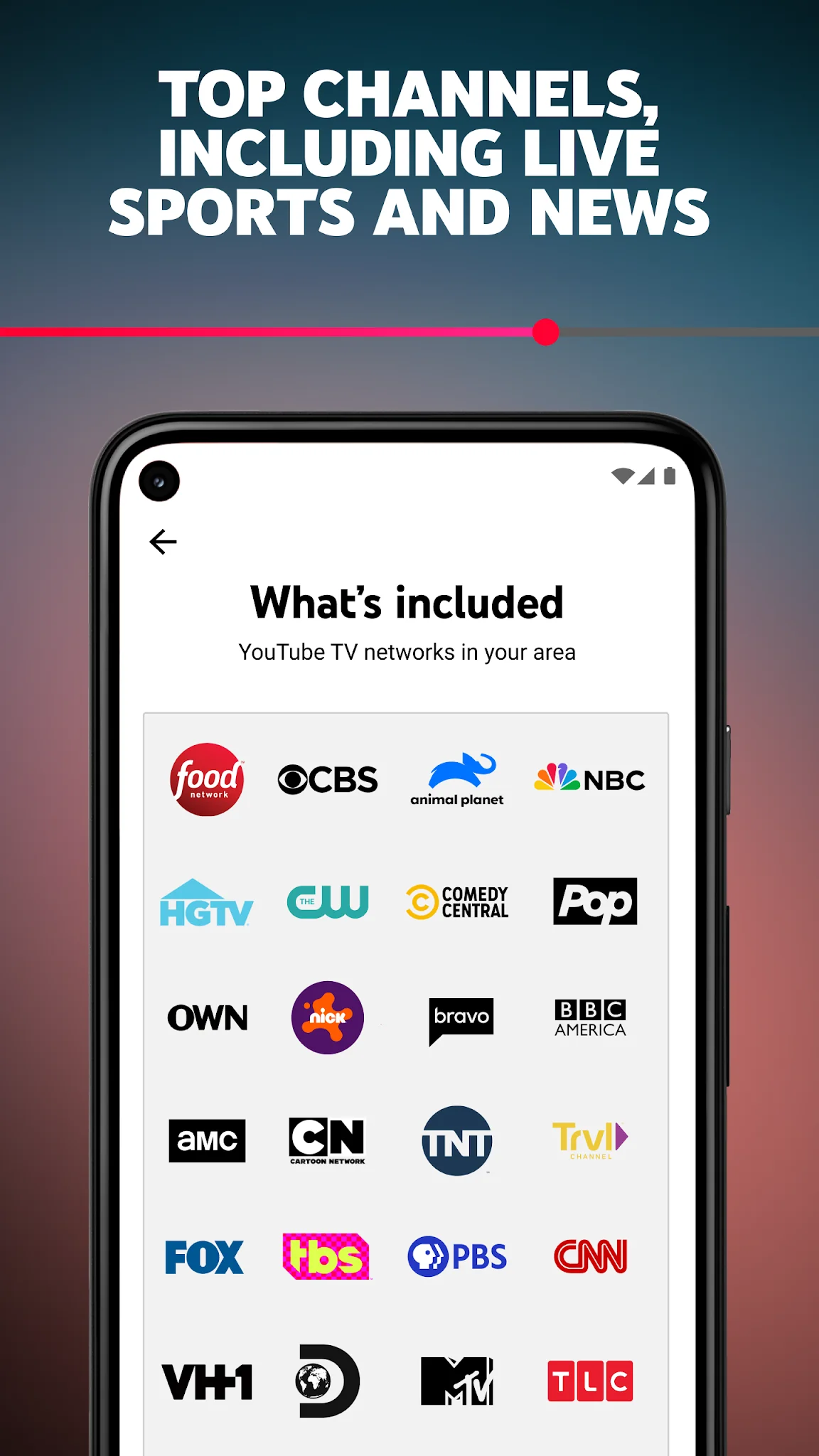 Скриншот YouTube TV 2