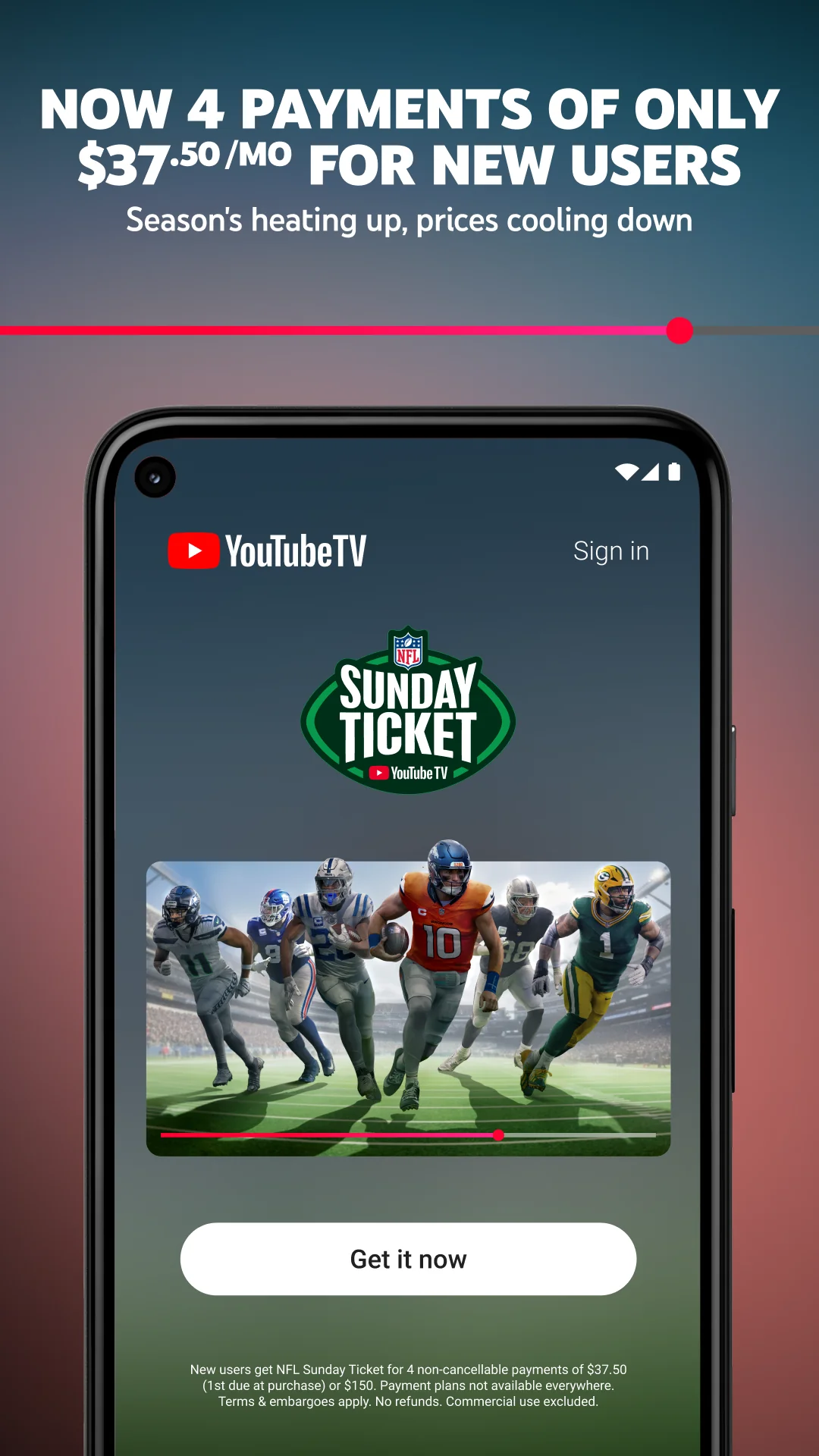 Скриншот YouTube TV 3