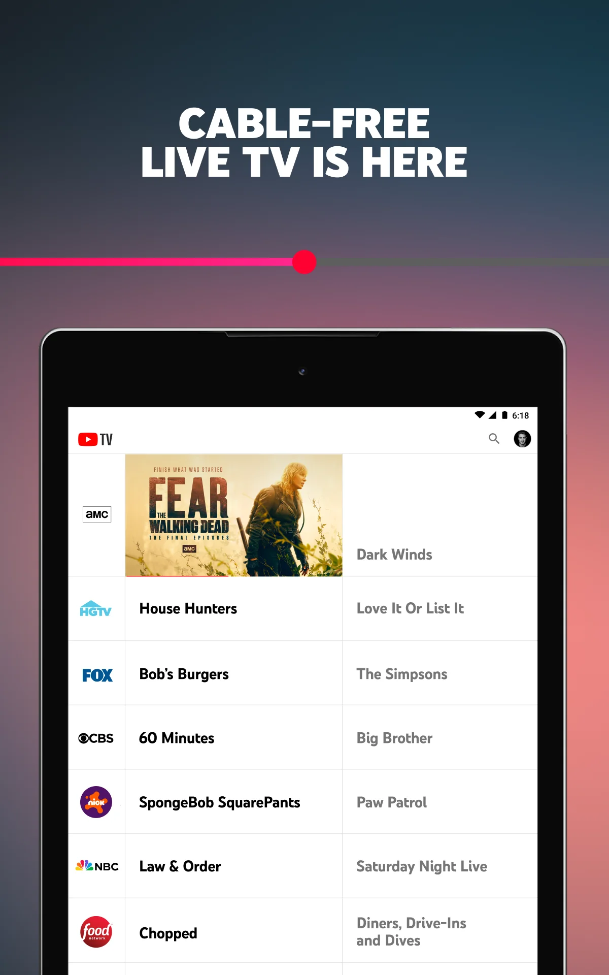 Скриншот YouTube TV 7