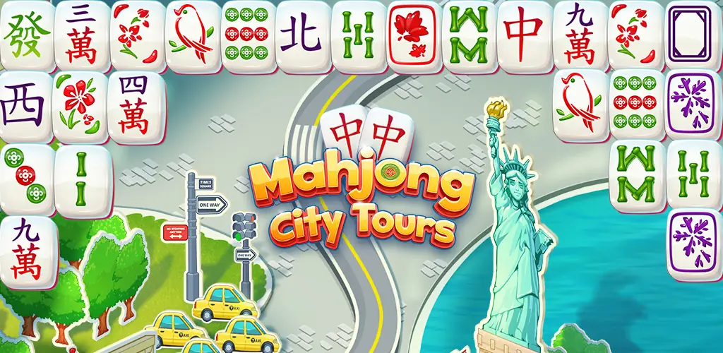 Mahjong City Tours: Tile Match joc copertă pentru Android