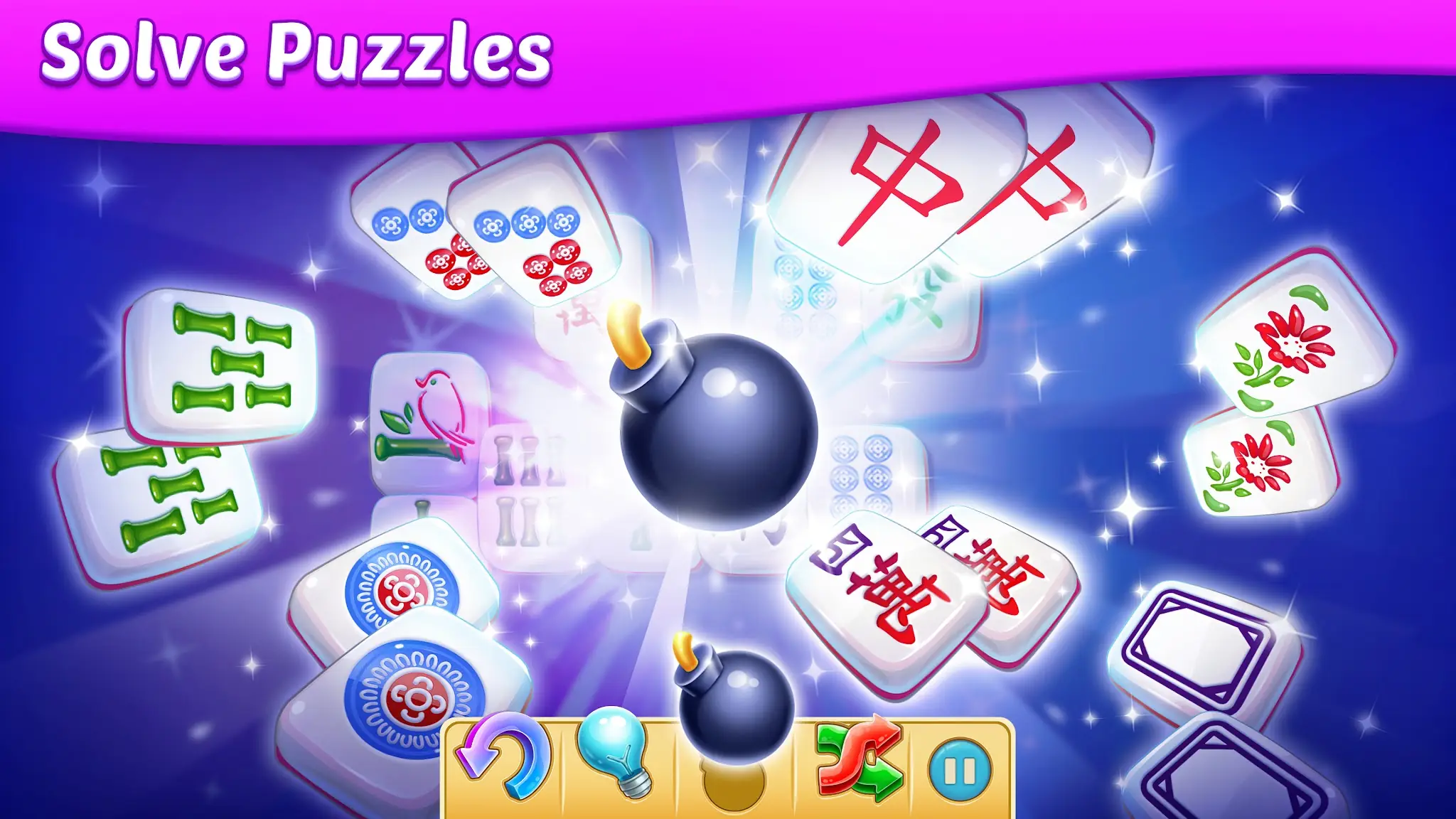 Captură de ecran Mahjong City Tours: Tile Match 4