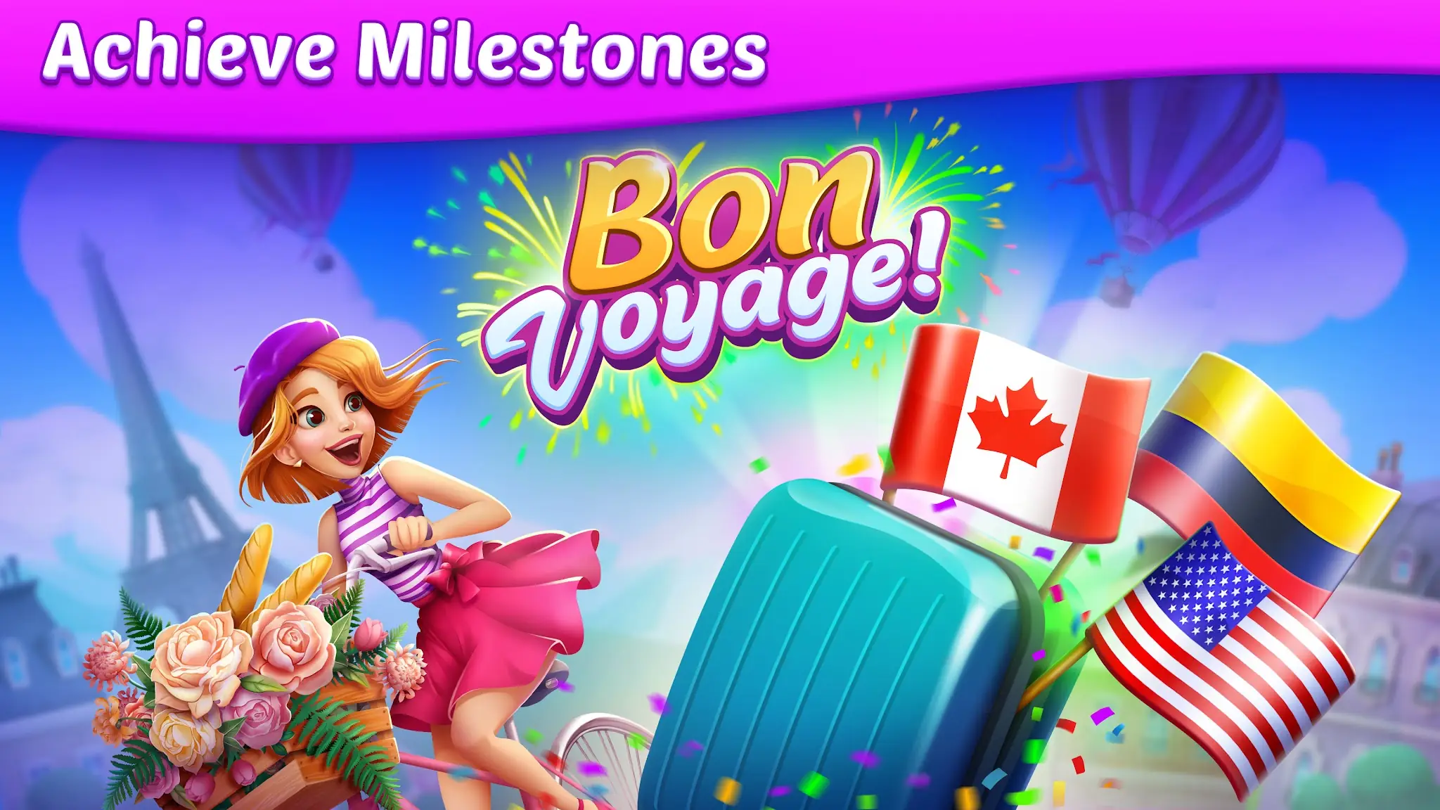 Captură de ecran Mahjong City Tours: Tile Match 6