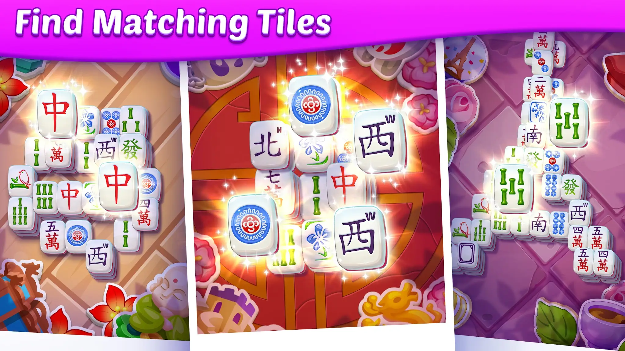 Captură de ecran Mahjong City Tours: Tile Match 8