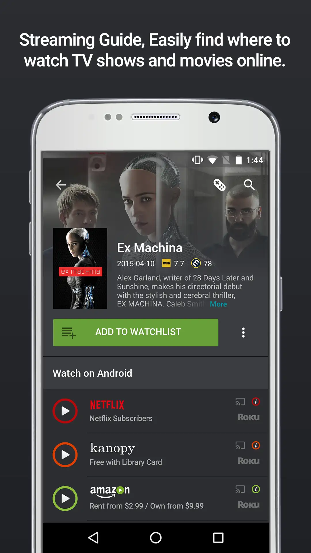 Captura de pantalla Yidio 1