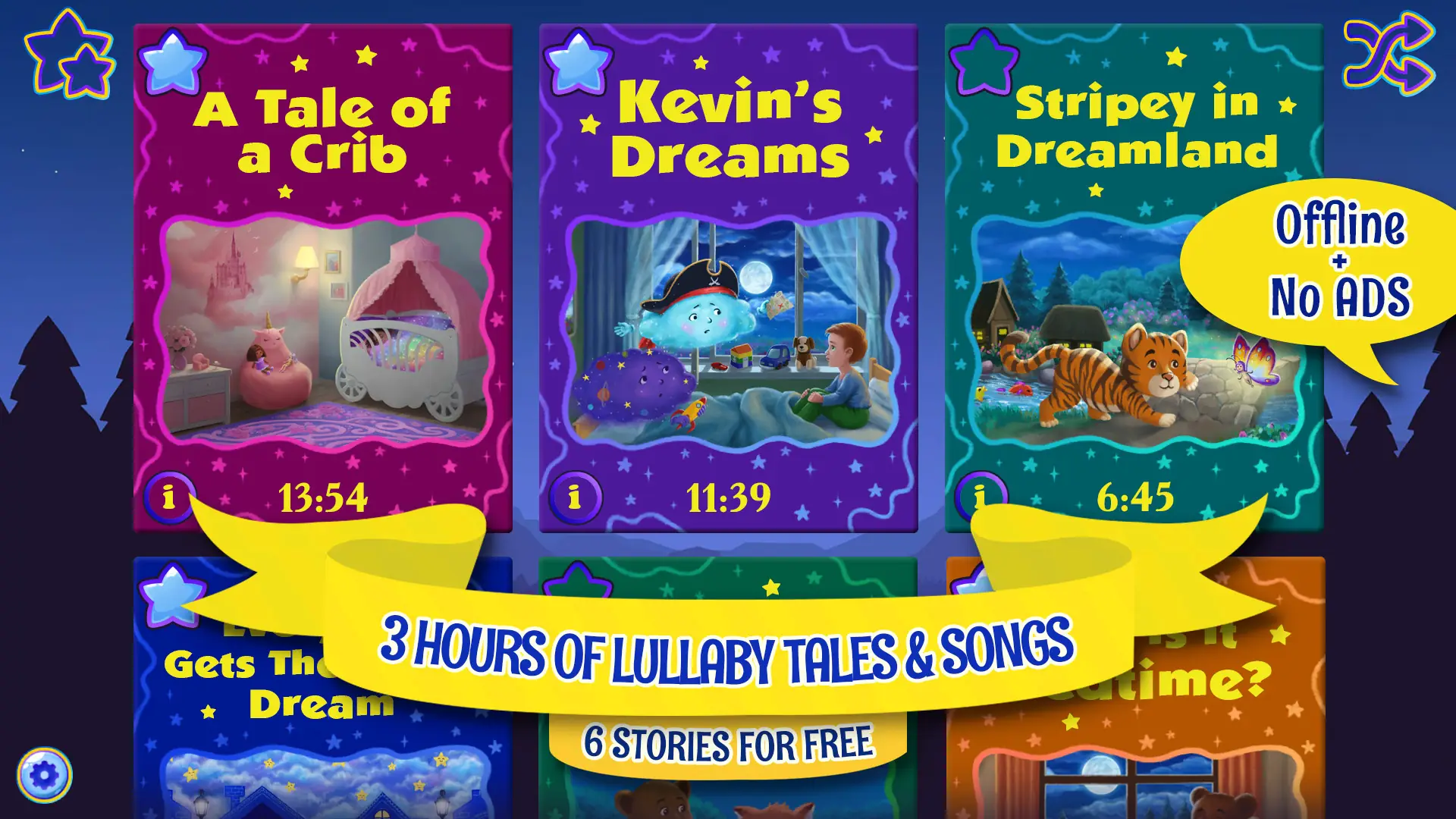 Bedtime Stories with Lullabies képernyőkép 1
