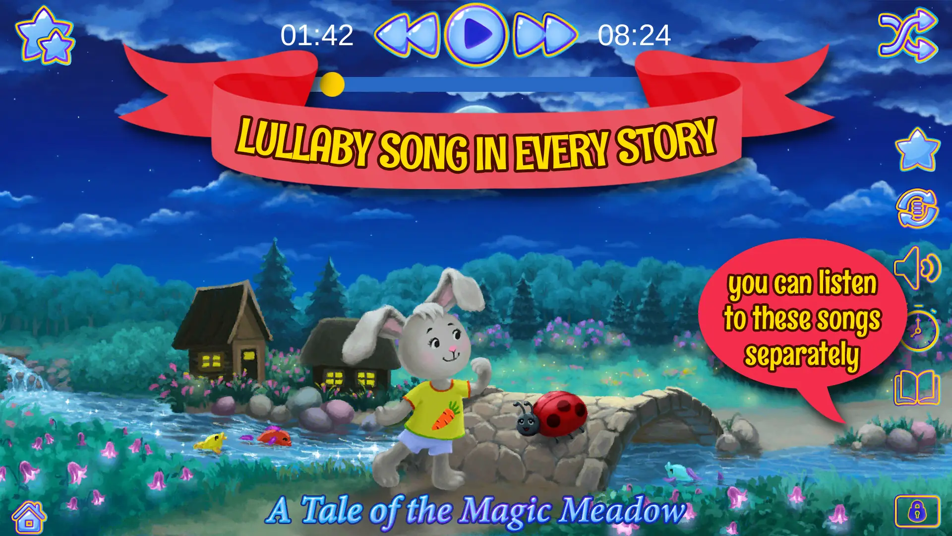 Bedtime Stories with Lullabies képernyőkép 2