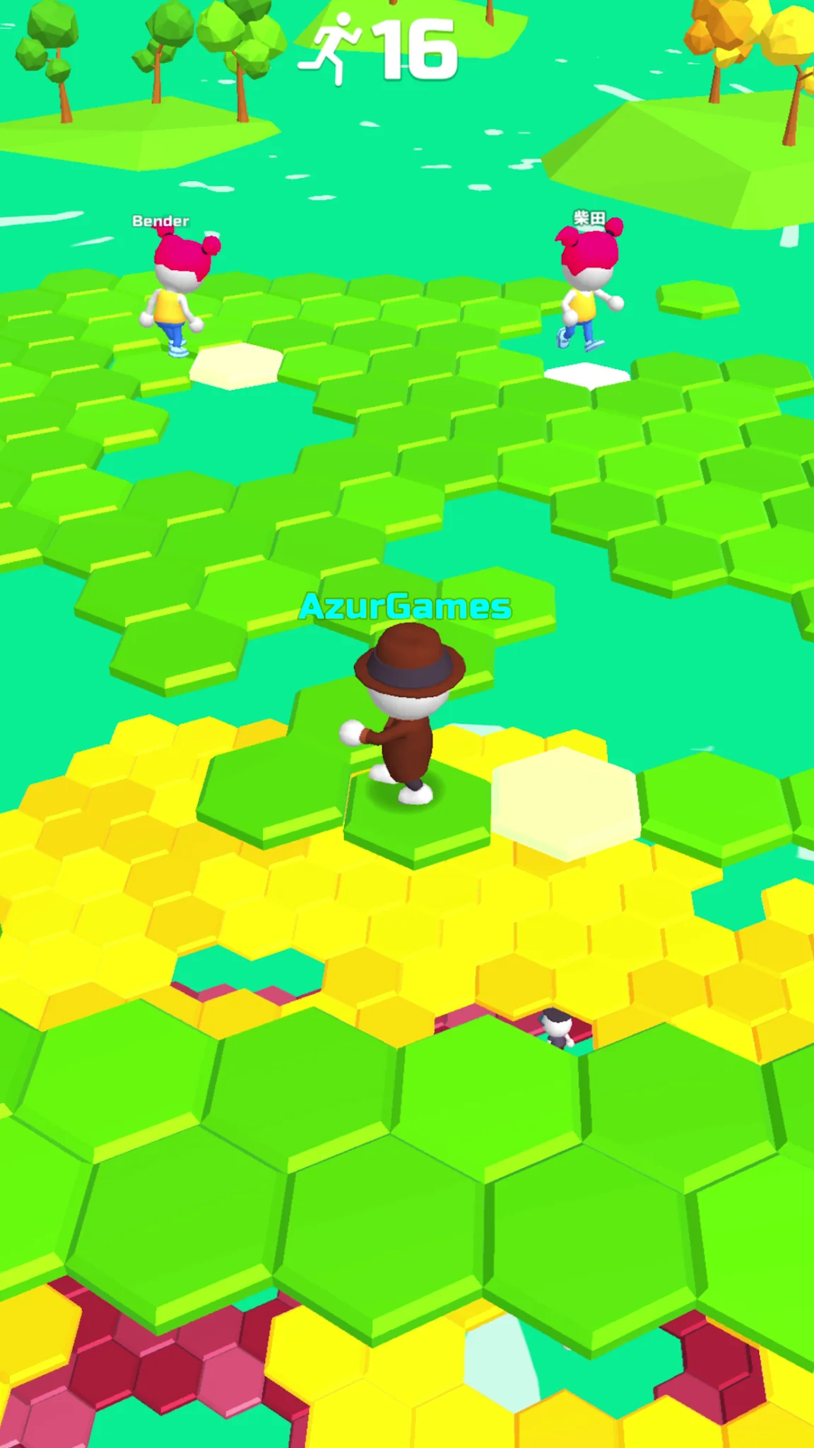 لقطة شاشة Do Not Fall .io %د