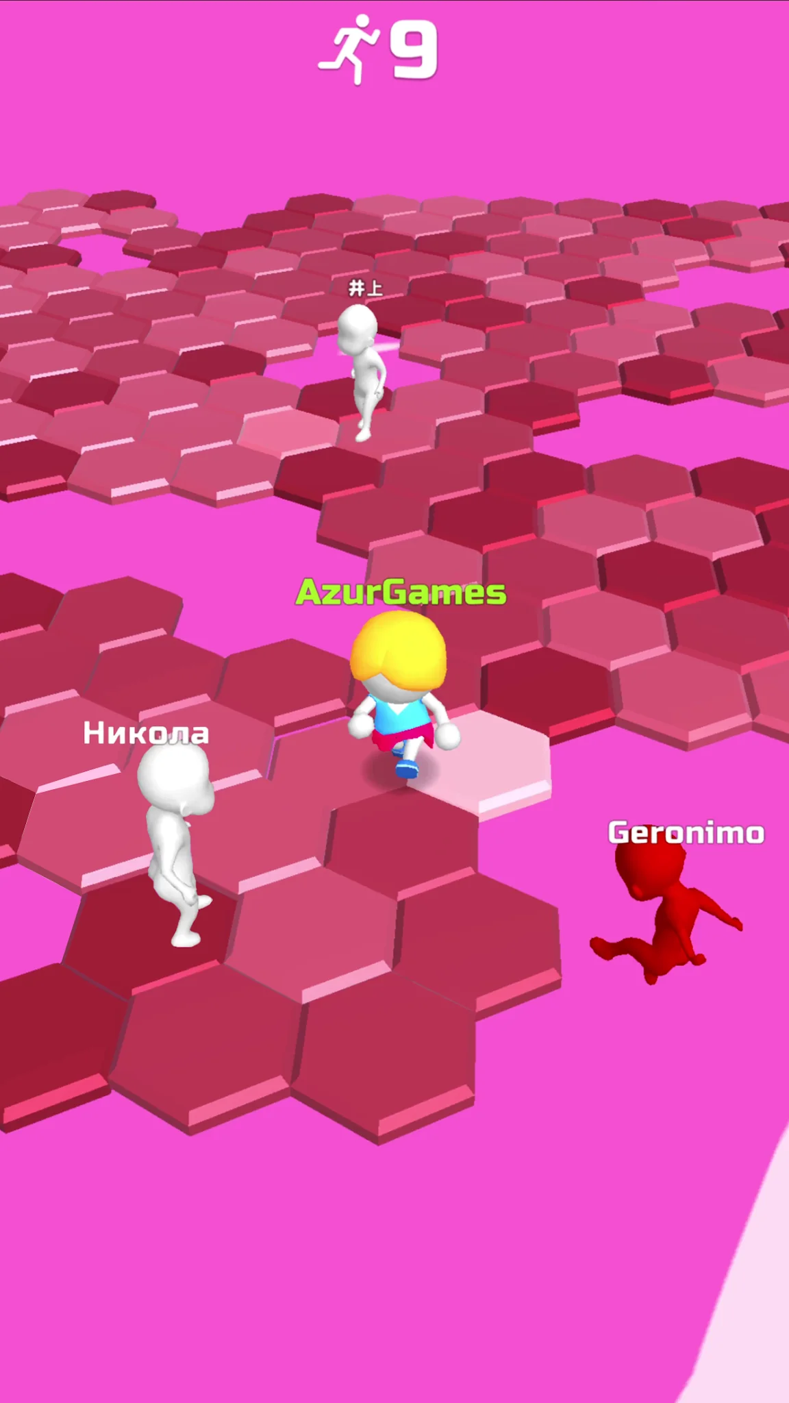 لقطة شاشة Do Not Fall .io %د